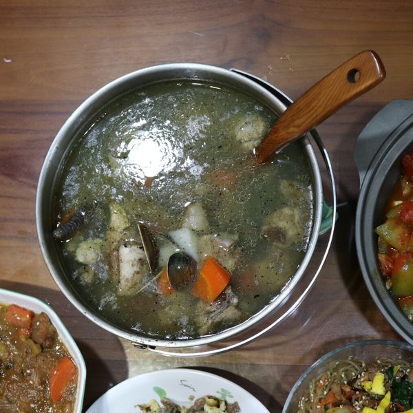 讚不絕口的【 鮮雞湯 】：Doris 一起做