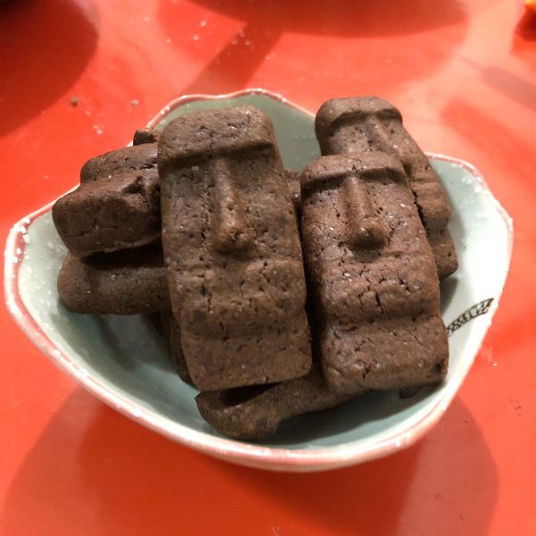 超簡單～巧克力餅乾 : 猫星人一起做