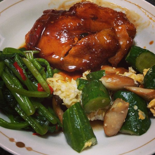 照燒雞腿排(15分鐘*免用油*免醃) : Misaki Chen一起做