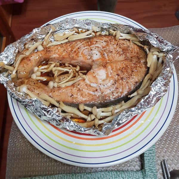 炙烤蜜糖鮭魚 : 張人尹一起做