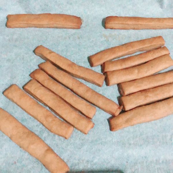 牛奶棒/石頭餅乾 : 程柔一起做