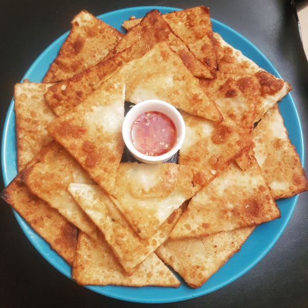 在家也可以自己做的月亮蝦餅：Chieh Kai Yang 一起做