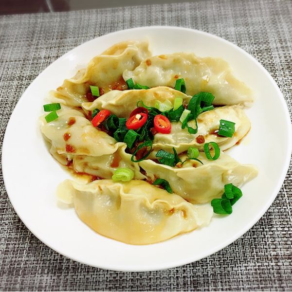 媽媽味韭菜水餃：呂馨馨樂樂廚房 一起做