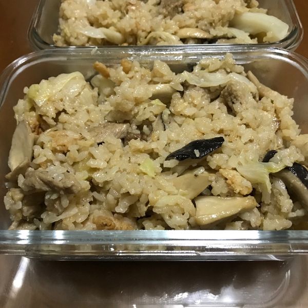 電鍋料理‧麻油雞丁飯 : ingear一起做