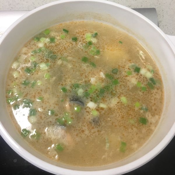 鮭魚豆腐味噌湯 : 李孟芳一起做