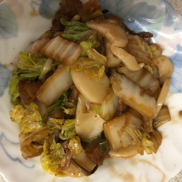 力力隨意煮-白菜(上海)炒年糕 : 簡單生活一起做
