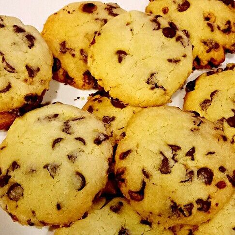 巧克力豆餅乾 : Melody kitchen 一起做