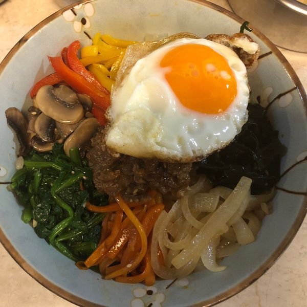 【愛妻飯盒】韓式拌飯 Bibimbap：沐 一起做