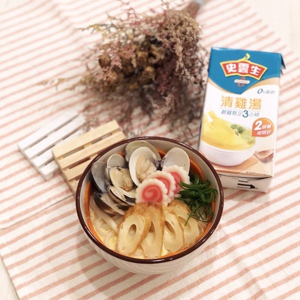 蒸蛋烏龍麵 : 小廚男．隨機食事館一起做