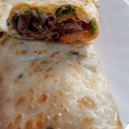 粉漿蔥花蛋餅 : 伶如一起做