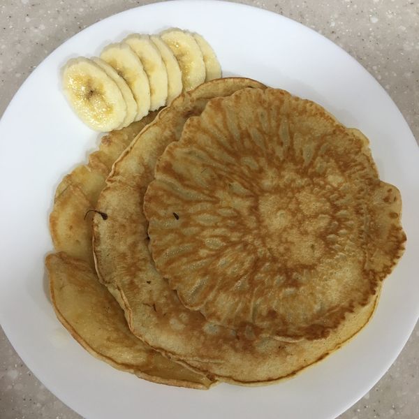 蜂蜜香蕉煎餅 : cher一起做