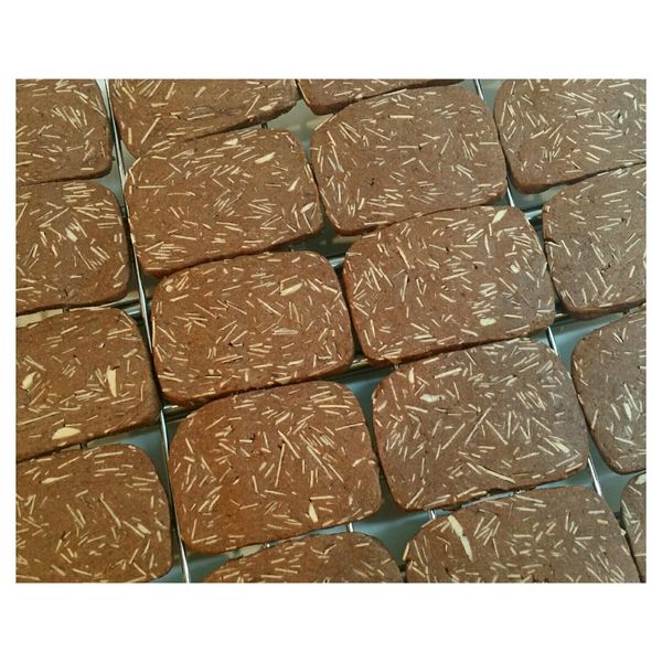 手工餅乾 杏仁巧克力 蔓越莓口味 : 吳瑜庭一起做