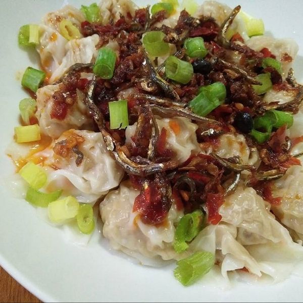 紅油抄手：豆豆 一起做