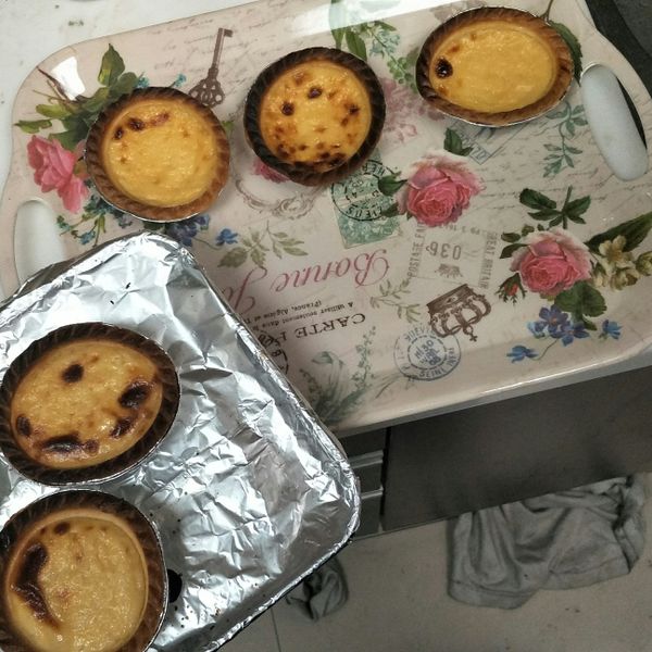 🐣原味蛋塔🐣：冬月 ユキ 一起做