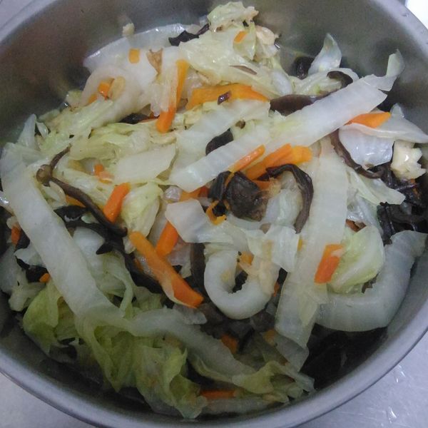 簡易白菜魯：容 一起做