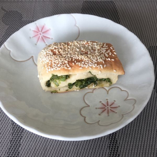 迷你蔥燒餅 : Apple  Shih一起做