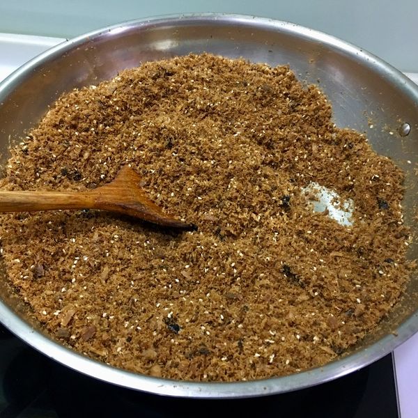 自製鮭魚鬆 : Sandy一起做