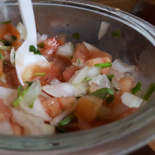 美味莎莎醬 : 白菜一起做