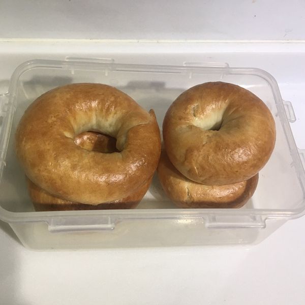 原味貝果（正常版&無油少糖版） : 白小兔一起做