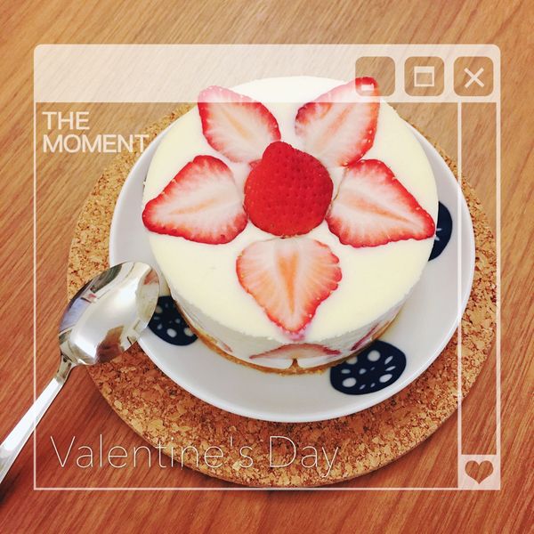 【免烤箱】特濃草莓生乳酪蛋糕 : Choco Wu一起做