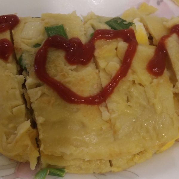 古早味蛋餅 : Annie一起做