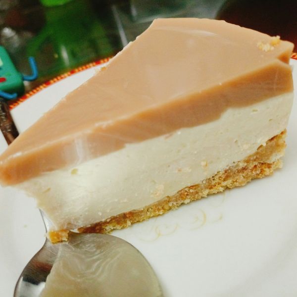 珍珠奶茶凍乳酪蛋糕（5吋、免烤箱） : 林貝一起做