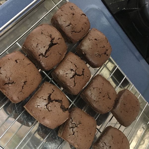 巧克力馬芬蛋糕#新手也會做：Mandy QA 一起做