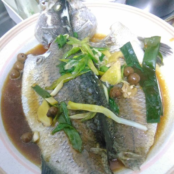 樹子蒸鱸魚 : 容一起做