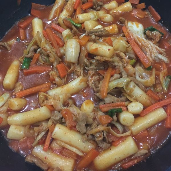 韓國泡菜炒年糕:Joyce 一起做