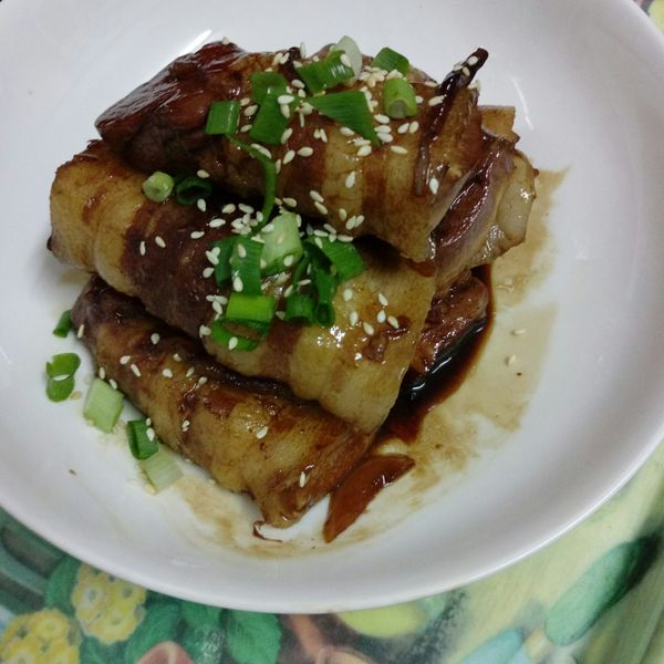 蜂蜜蔥燒豬肉豆腐捲~蜂蜜入菜鹹甜好滋味 : 林佩雯一起做