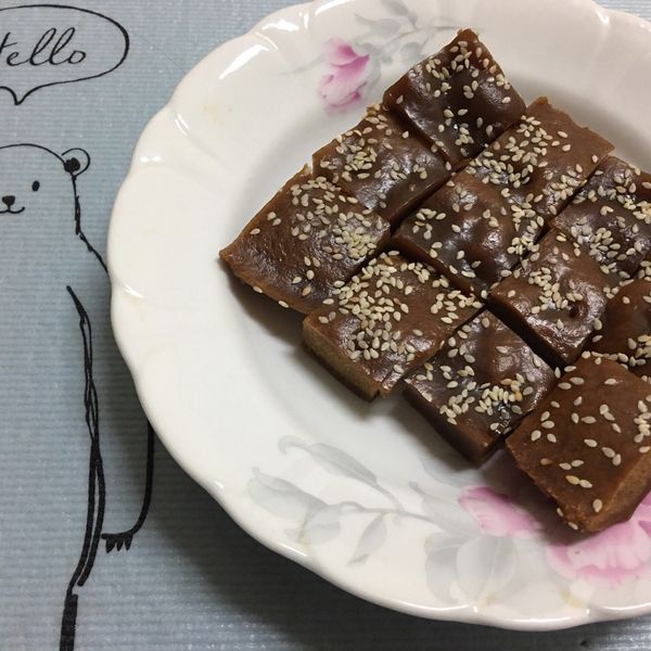 手作澎湖黑糖糕 : 舒妃一起做