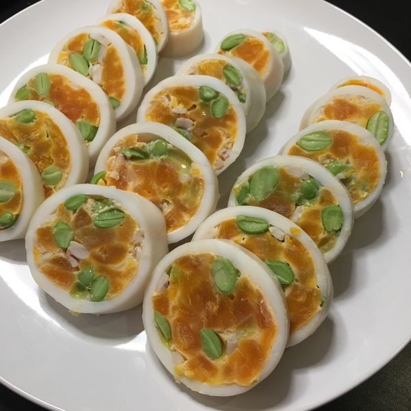 蛋黃中卷_電鍋料理 年菜冷盤：飛天豬🐷 一起做