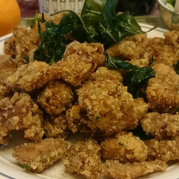 為國爭光之夜市鹹酥雞 : 阿貓一起做