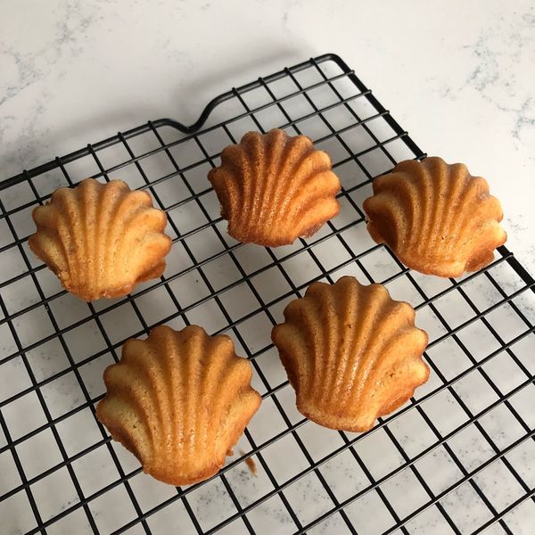 香蕉巧克力瑪德蓮 (無泡打粉) : Emma一起做