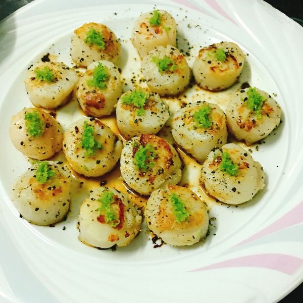 香煎鮮干貝 : Josy Lin一起做