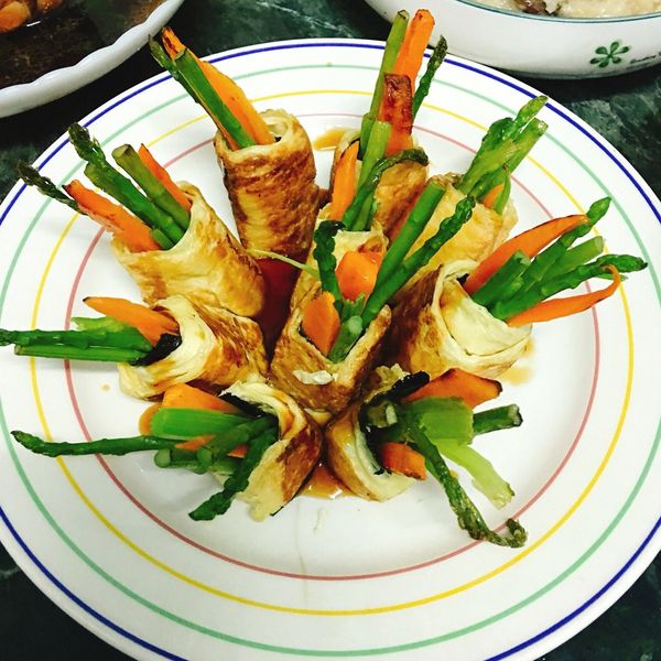 蔬食豆包捲 : Josy Lin一起做