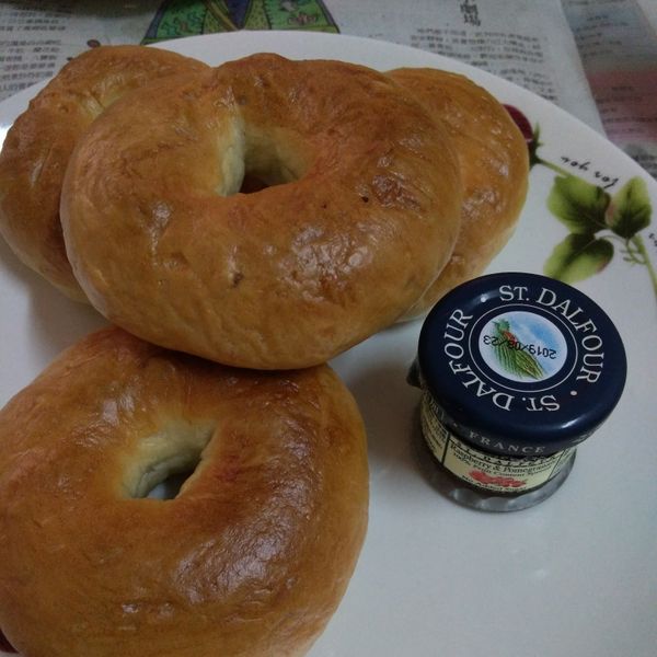 無油貝果 （快速簡單整型） : 服部蕊秋一起做