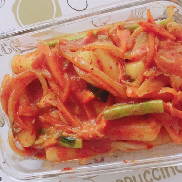 韓國泡菜炒年糕:Doris 一起做