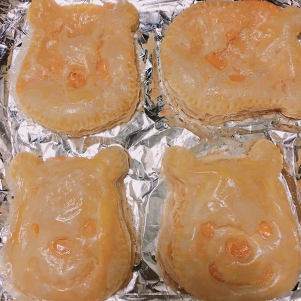 ♥開動with Kat♥酥皮夾心餅:汪汪💖 一起做