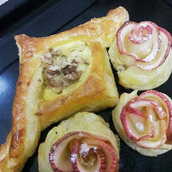 酥皮玫瑰蘋果派【HOLA幸福食堂】 : Kiki一起做