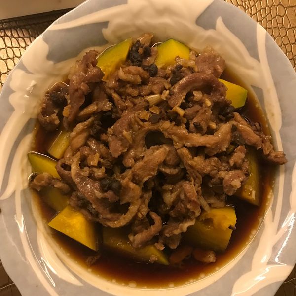 豆豉南瓜蒸肉 : 簡秀玲一起做