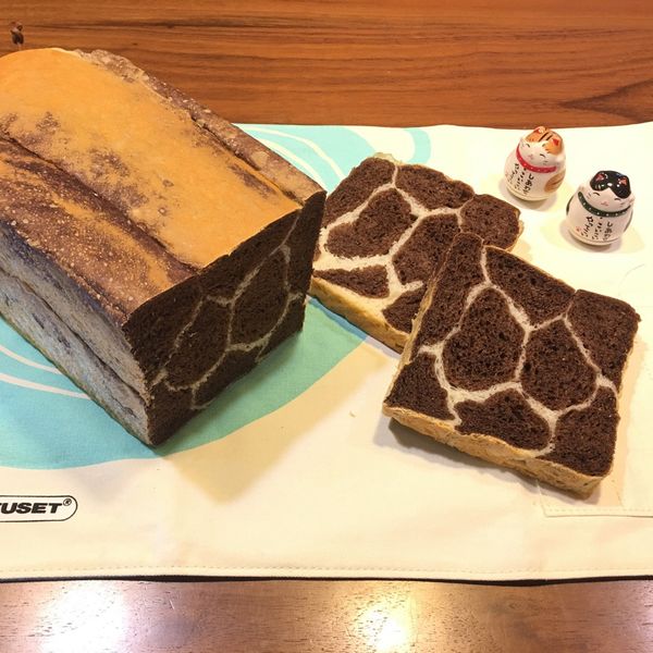 長頸鹿❤️巧克力鮮奶吐司❤️ : sophiayeh一起做