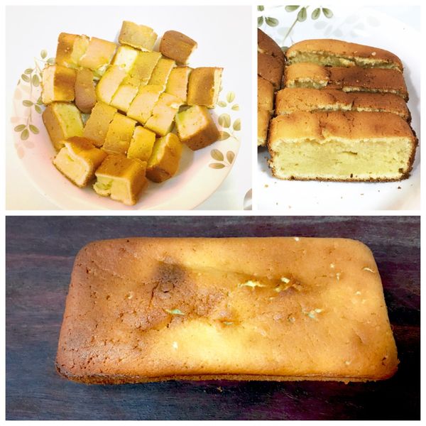 鮮奶油磅蛋糕 (4種食材) : yuyu06一起做