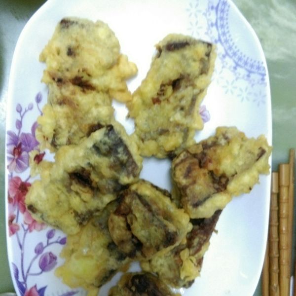 炸花豆年糕 : 澄花一起做