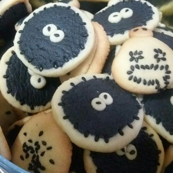 【萬聖節】小黑炭餅乾 : 黃苙儒一起做