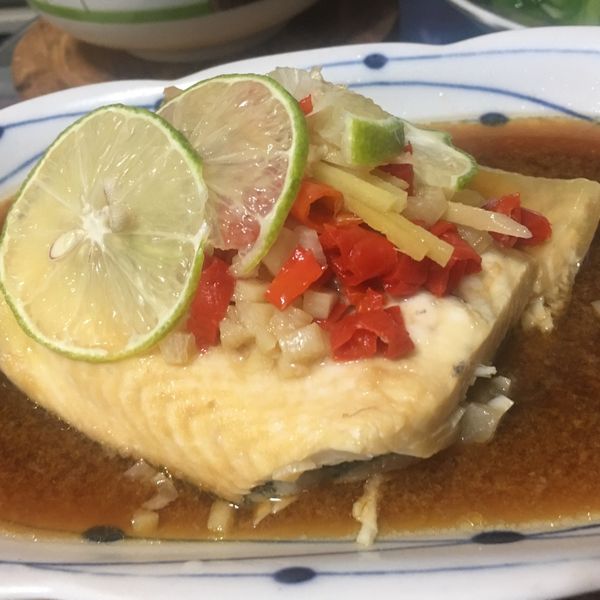 【泰式酸辣檸檬魚】電鍋蒸煮料理:Emma 一起做