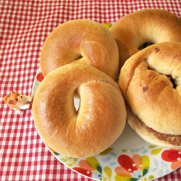 原味貝果（正常版&無油少糖版） : 李宜芳一起做