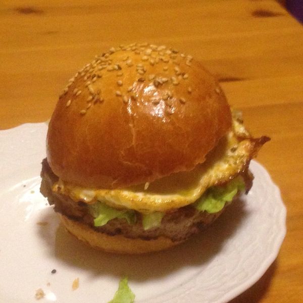 自製漢堡麵包餐～ : Stephanie Hung一起做