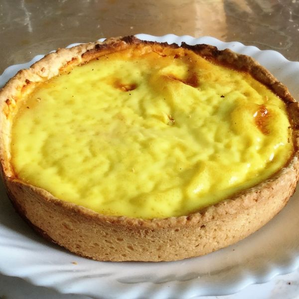 秒殺款甜點再進化 - 地瓜起司布蕾派:dolphin 一起做