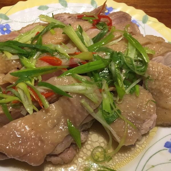 【電鍋】葱油雞：Sophie Wei 一起做